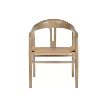Silla olmo fibra 57x53x76 natural
