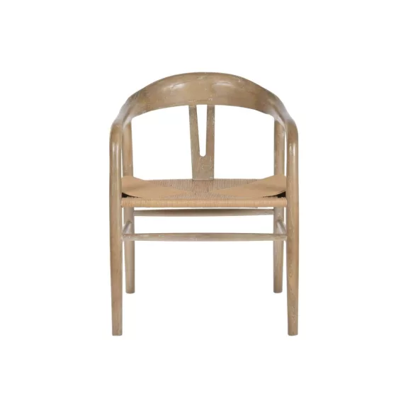 Silla olmo fibra 57x53x76 natural