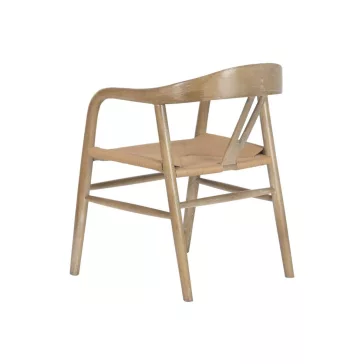 Silla olmo fibra 57x53x76 natural