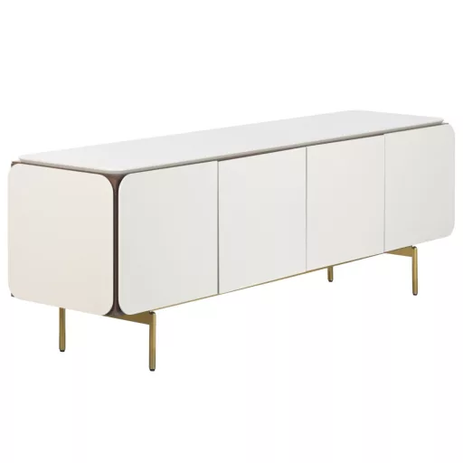 Szürke TV-szekrény, 183×41×60 cm – 61,20