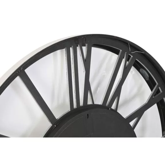 Falióra fém 102x9,5x102 cm ezüst