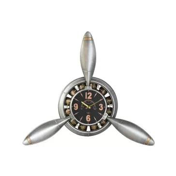 Falióra propeller fém 133x24x120 cm ezüst