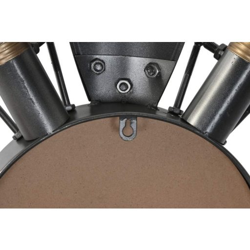 Falióra propeller fém 121x7x106 cm ezüst
