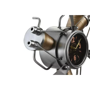 Falióra propeller fém 63x12x55 cm ezüst