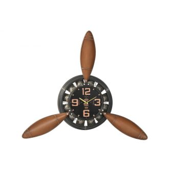 Falióra propeller fém 118x24x134 cm fekete