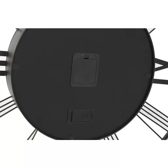 Falióra fém 80x8x80 cm sötétbarna