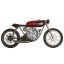 Falióra motor fém 95x12x43,5 cm piros