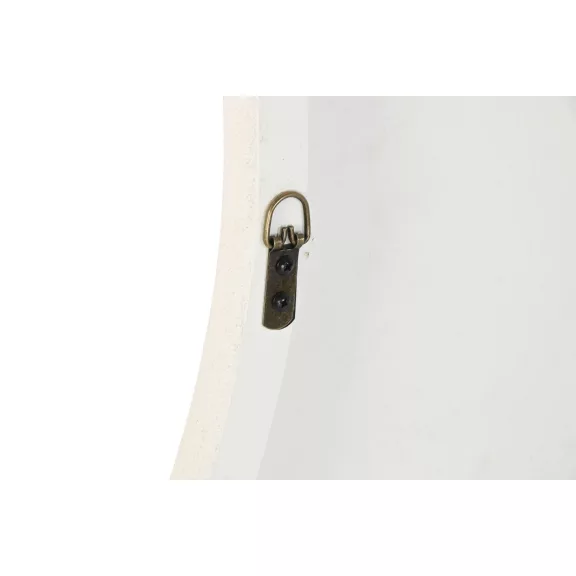 Reloj mdf 60x4x100 forma envejecido blanco
