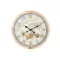 Reloj pared abeto cristal 63,5x8x63,5 movimiento