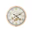 Reloj pared abeto cristal 63,5x8x63,5 movimiento
