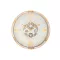 Reloj pared abeto cristal 63x8x63 movimiento