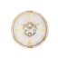 Reloj pared abeto cristal 63x8x63 movimiento