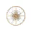 Reloj pared metal cristal 60,5x9,5x60,5 movimiento