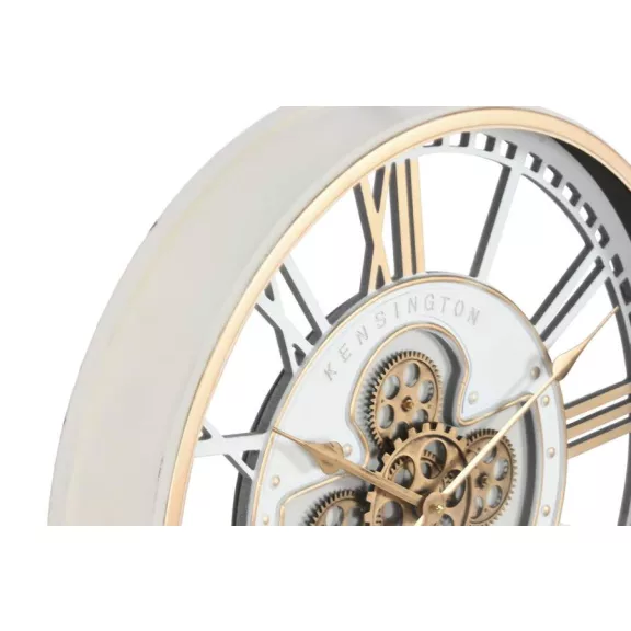 Reloj pared metal cristal 60,5x9,5x60,5 movimiento