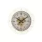 Reloj pared led metal 60x9x60 movimiento blanco