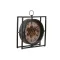 Reloj sobremesa metal cristal 30x9x32 movimiento