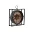 Reloj sobremesa metal cristal 30x9x32 movimiento