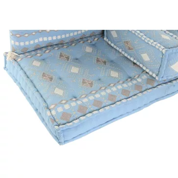 Fotel szett 4db-os pamut 155x76x65 régies zöld