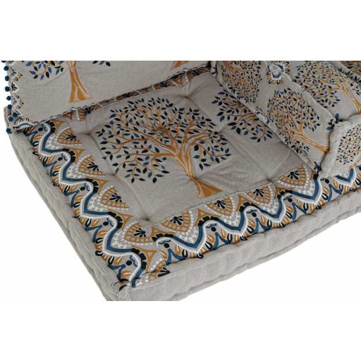 Fotel szett 4db-os pamut 155x76x65 régies zöld