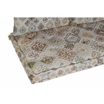 Fotel szett 4db-os pamut 155x76x65 régies zöld